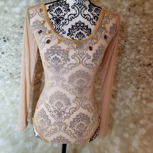 Nude bodysuit